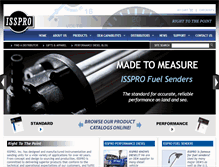 Tablet Screenshot of isspro.com