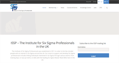 Desktop Screenshot of isspro.co.uk