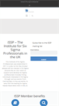 Mobile Screenshot of isspro.co.uk